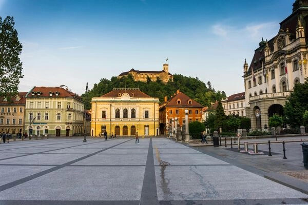 Château de Ljubljana - départ au sommet