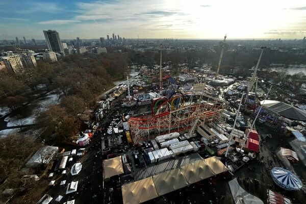 Winter Wonderland in Hyde Park