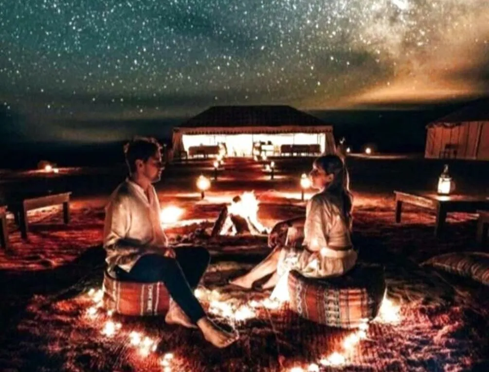 Afbeelding gerelateerd aan Erg Chebbi Luxury Camp