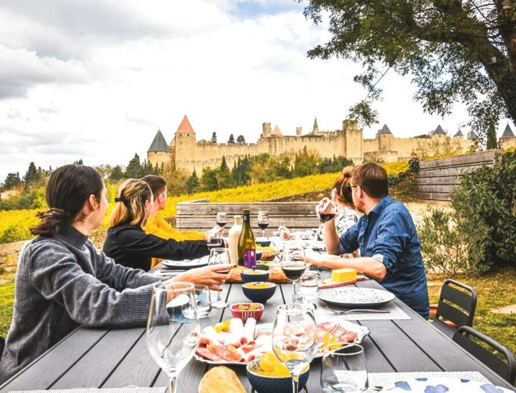 Afbeelding gerelateerd aan L'écrin de la Cité, Coeur de Vignes - Vivez une expérience inoubliable !