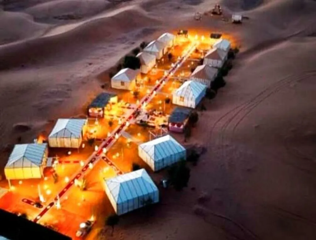 Afbeelding gerelateerd aan Merzouga hassan Luxury Camp
