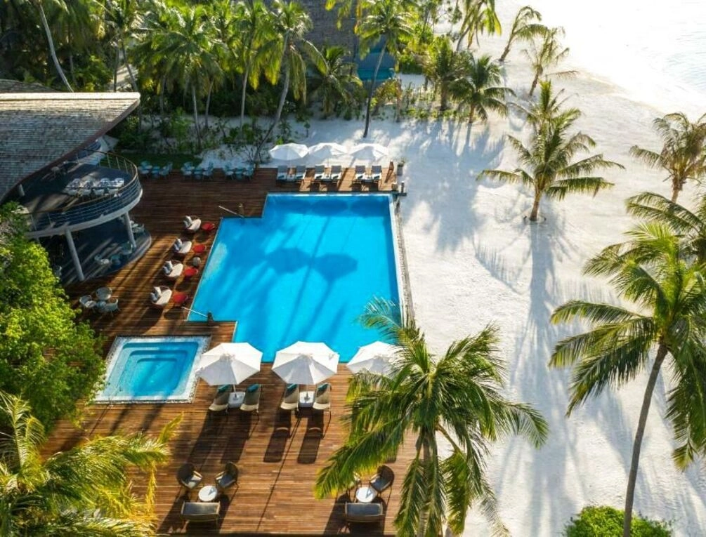 Afbeelding gerelateerd aan Outrigger Maldives Maafushivaru Resort