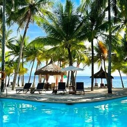Hotel Coco Grove Beach Resort, Siquijor Island in San Juan